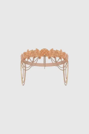 1920s Embellished Rhinestone Chain Headband