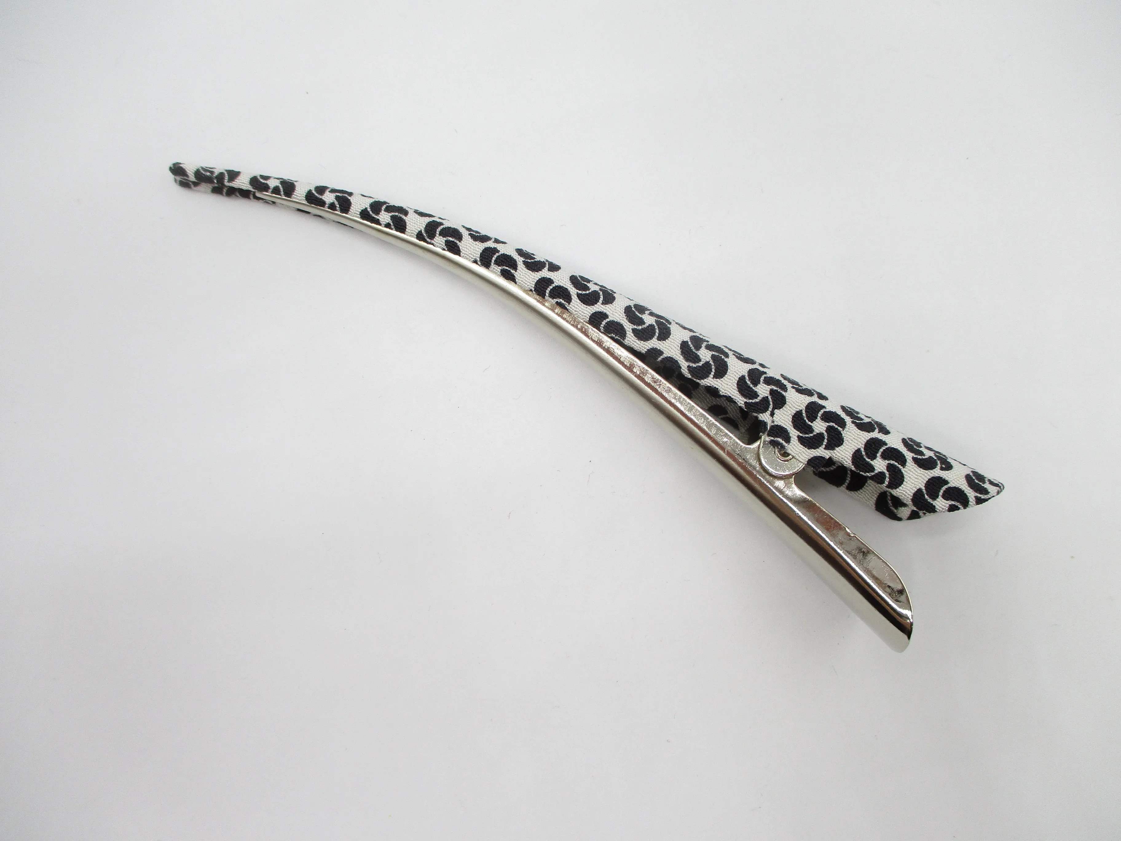5 1/8 inch Long Kimono Slide Beak Clip 130mm Ship from USA Vintage Silk