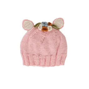 Acorn Bunny Bouquet Beanie (Pink)
