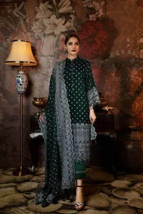 Adans Libas Zari Velvet Luxury/Glow Dots