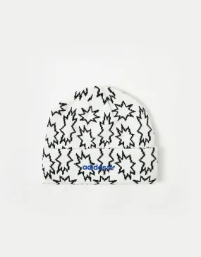 Adidas Burst Beanie - White/Black