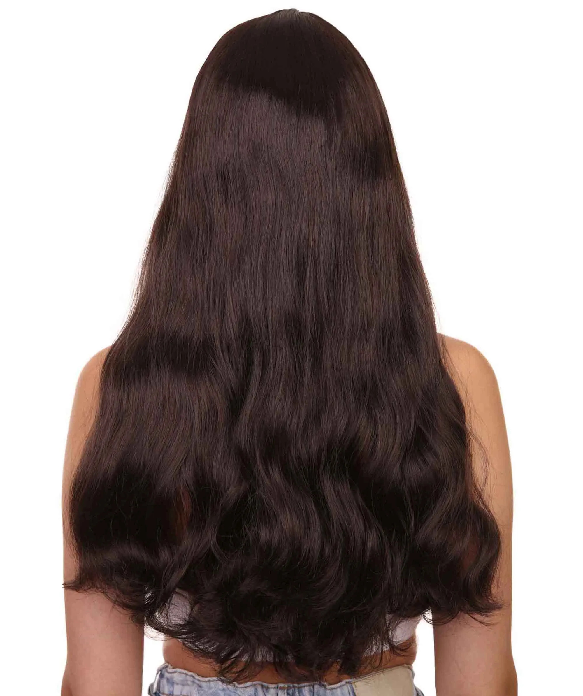 Adult Women's 24" Inch Long Length Halloween Cosplay Queen Costume Wig , Synthetic Soft Fiber Hair, Perfect for your next Festival and Group Anime Party! , HPO