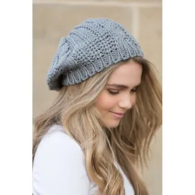 AILI'S CORNER Knit Slouchy Beret