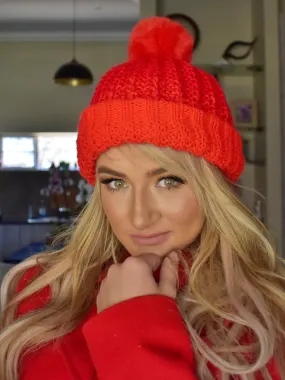 ATHLU Ladies Beanies - Tossles