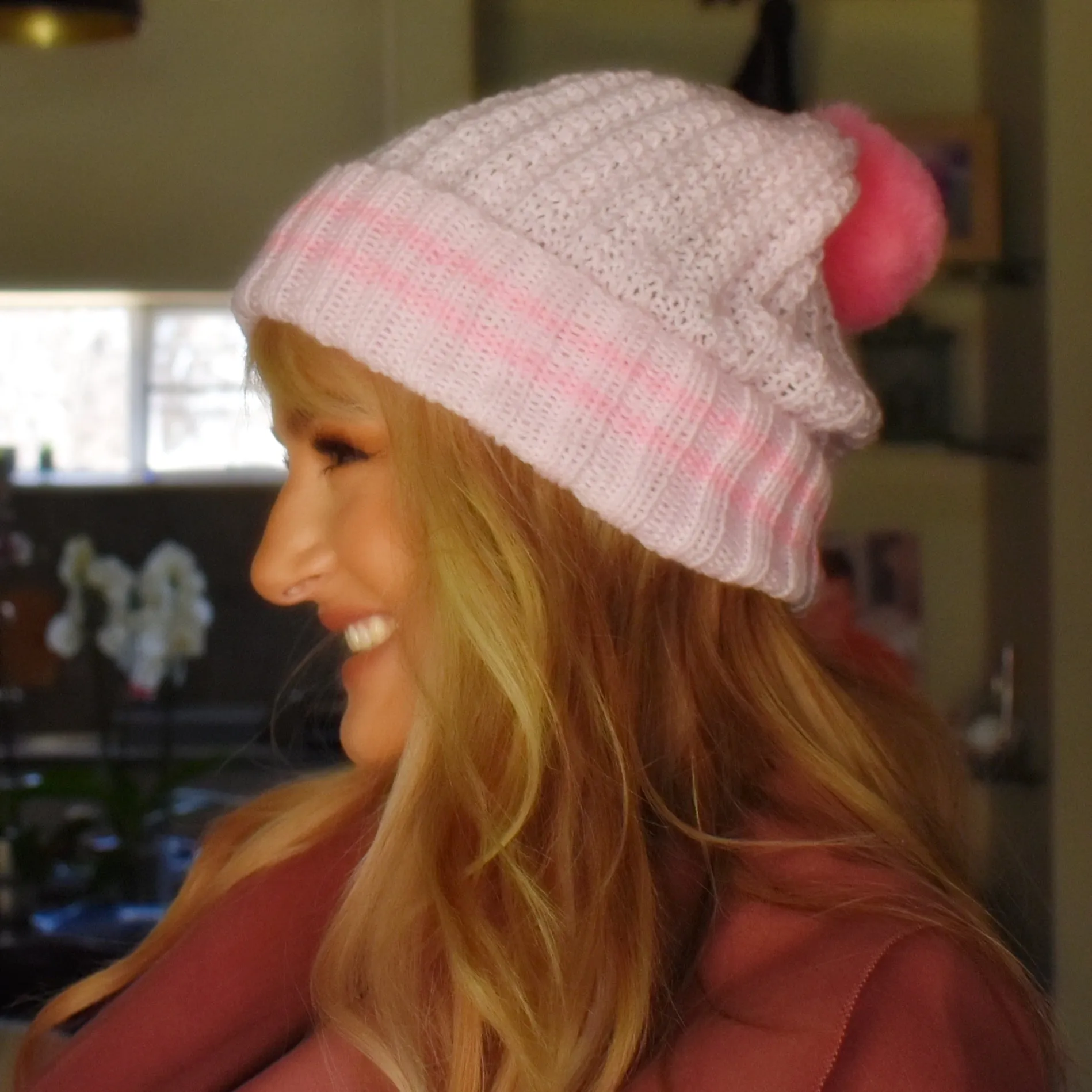 ATHLU Ladies Beanies - Tossles