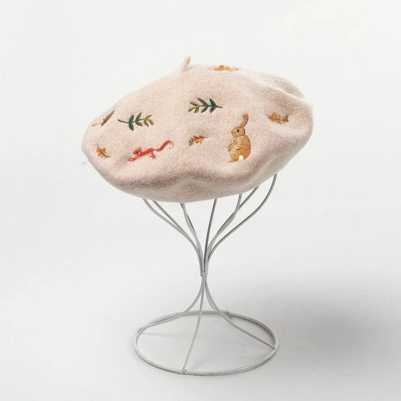 Autumn Forest Beret