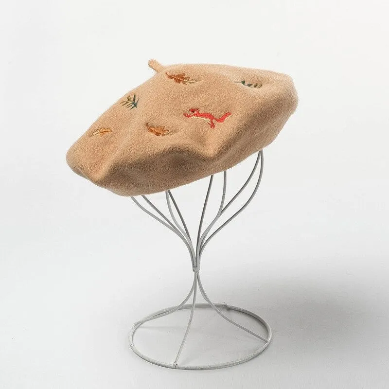Autumn Forest Beret