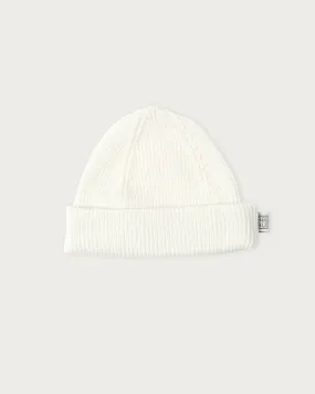 Babu Merino Rib Beanie (Cream)