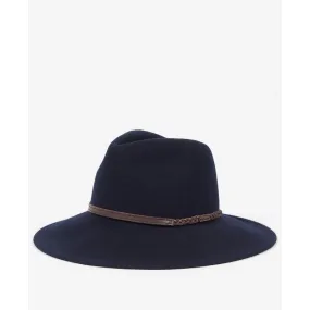 Barbour Tack Ladies Fedora - Navy