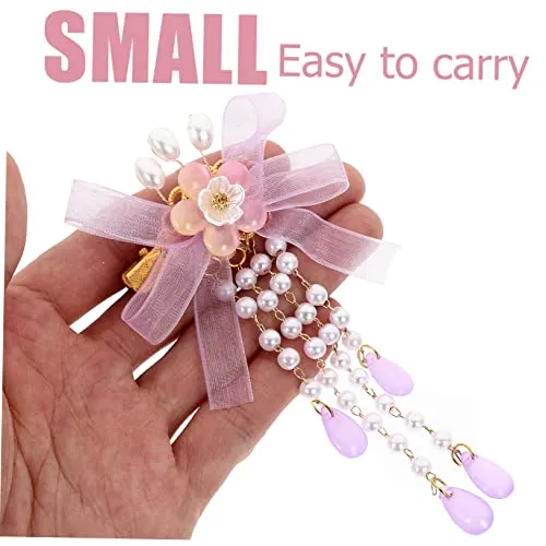 Beatifufu Vintage Tassel Flower Hair Clips and Accessories - Tassel Hairpins for Girls, Kids and Women