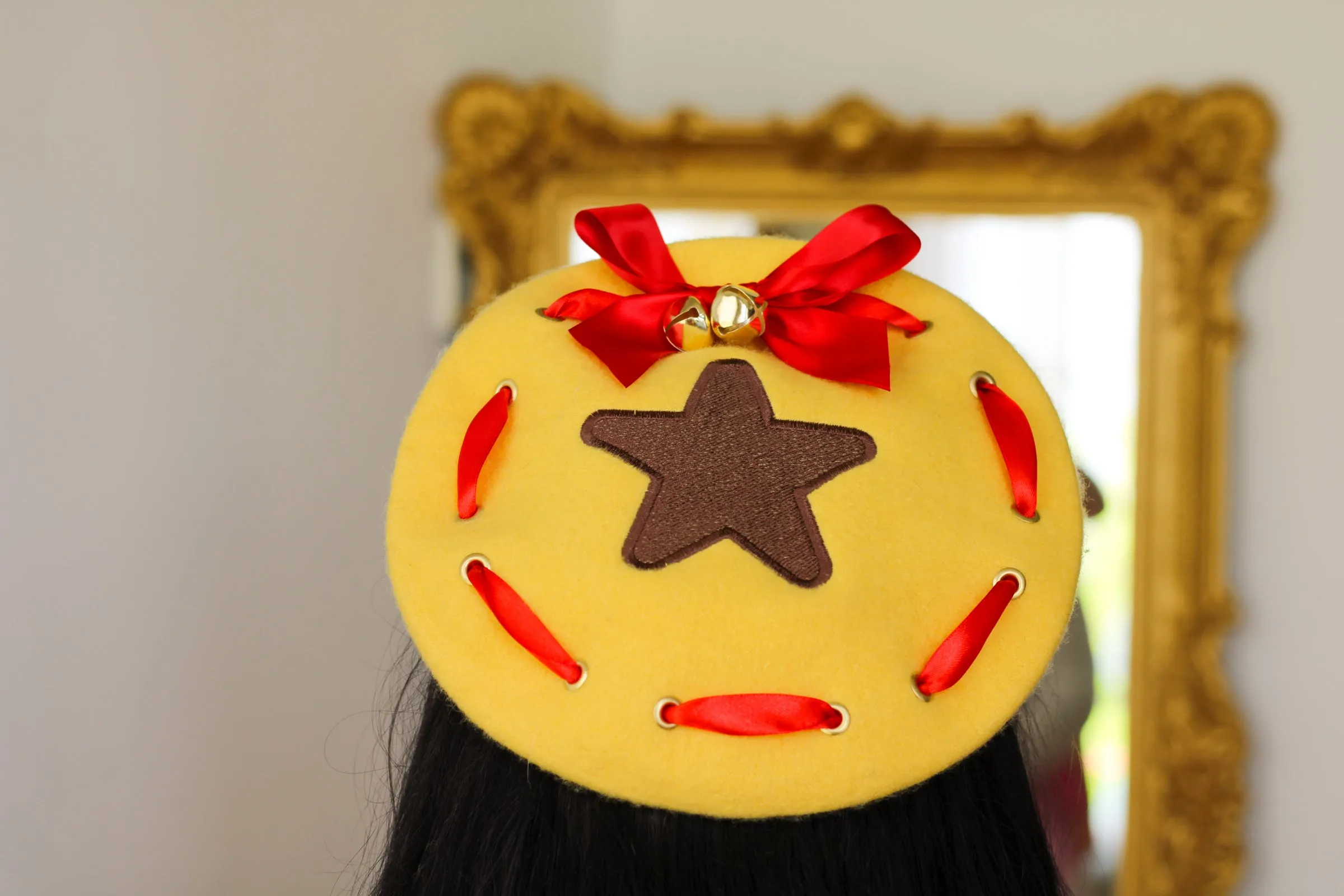 Bell Bag Embroidered Beret!