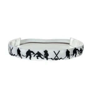 Black and White Hockey Headband