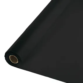 Black Velvet Plastic Banquet Roll 40" X 250'