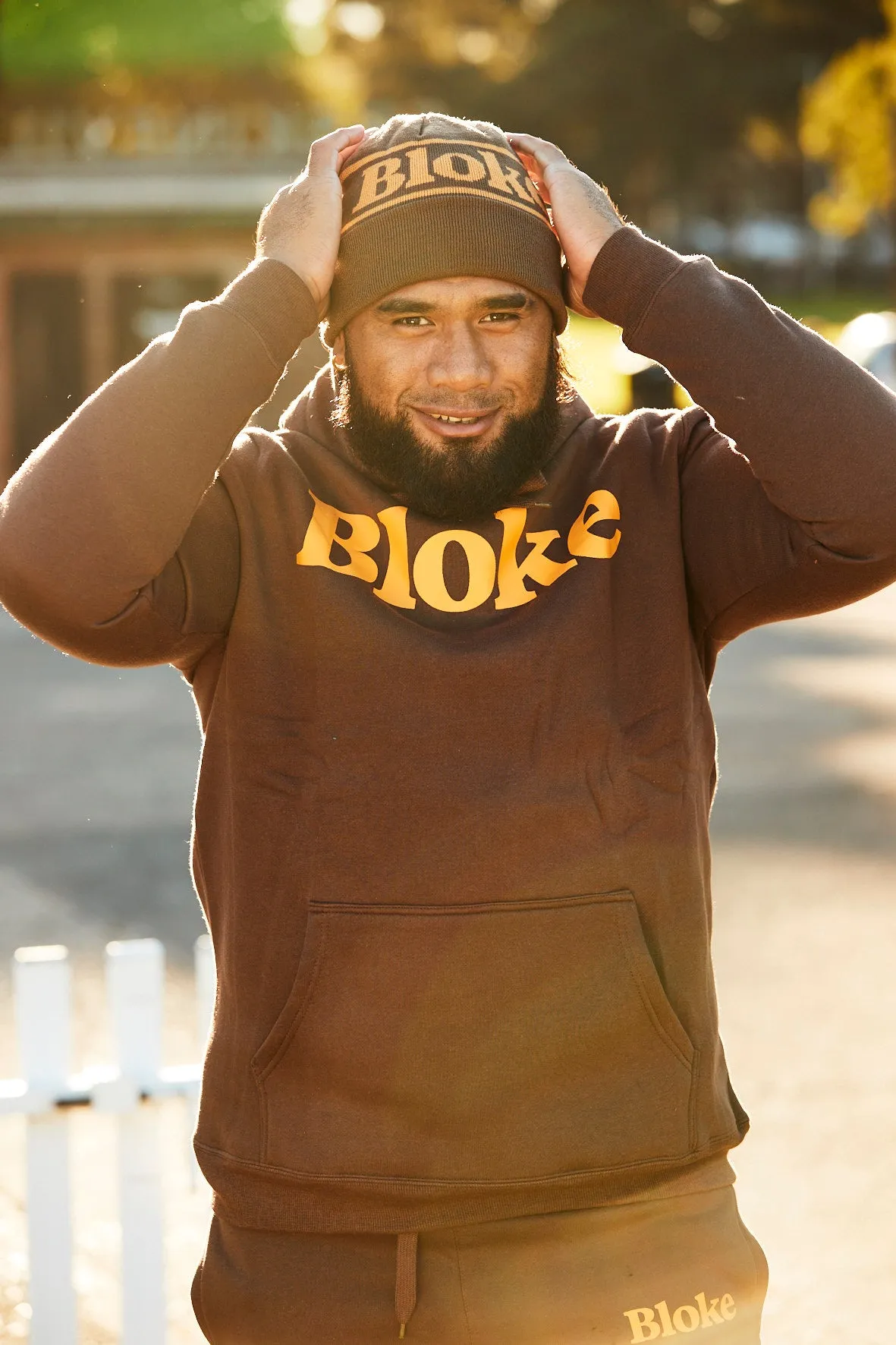 Bloke Beanie - Brown
