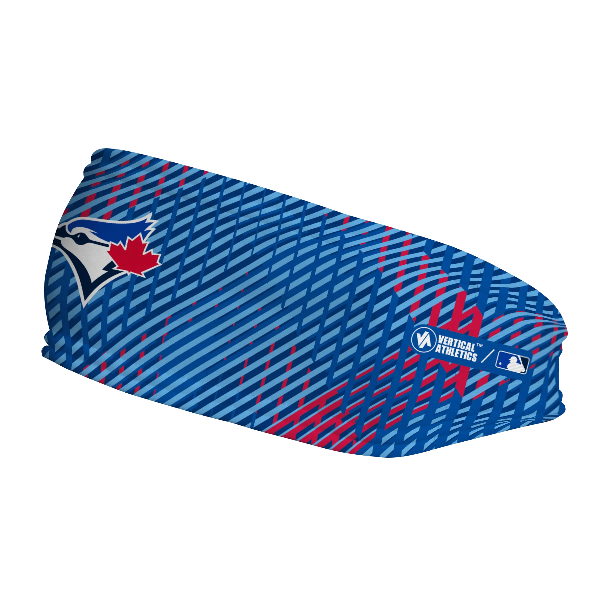 Blue Jays Fleece Headband: Sport Plaid