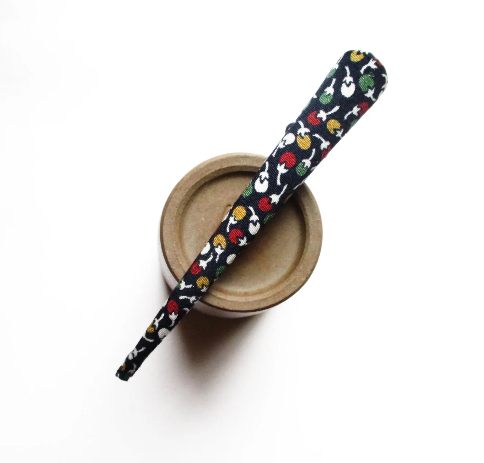 Blue Kimono Clip, Minimalist Simple Metal Long Hair Clip