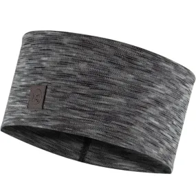 Buff Unisex Merino Wool Heavyweight Headband - Fog Grey