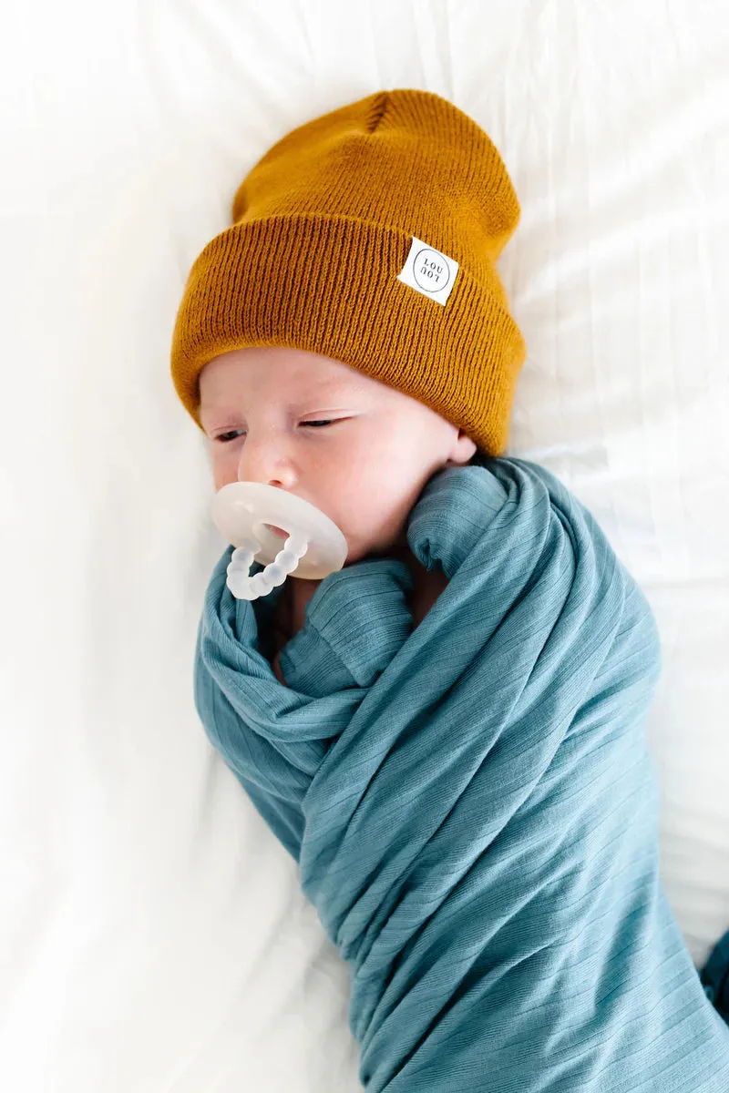Camel Brown Beanie | Pom   No Pom