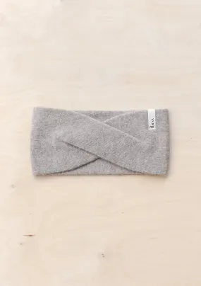Cashmere & Merino Headband in Oatmeal Melange