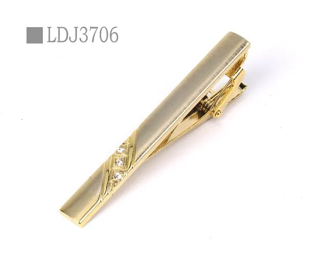 Ceremony Metal Gold Tie Clip