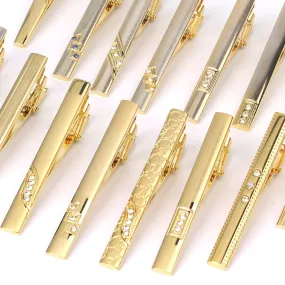 Ceremony Metal Gold Tie Clip