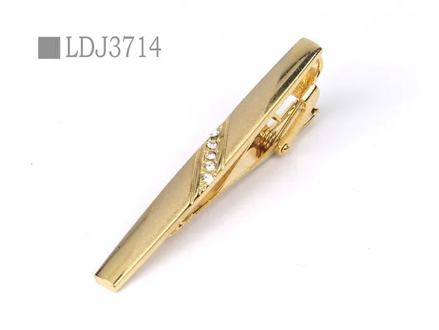 Ceremony Metal Gold Tie Clip