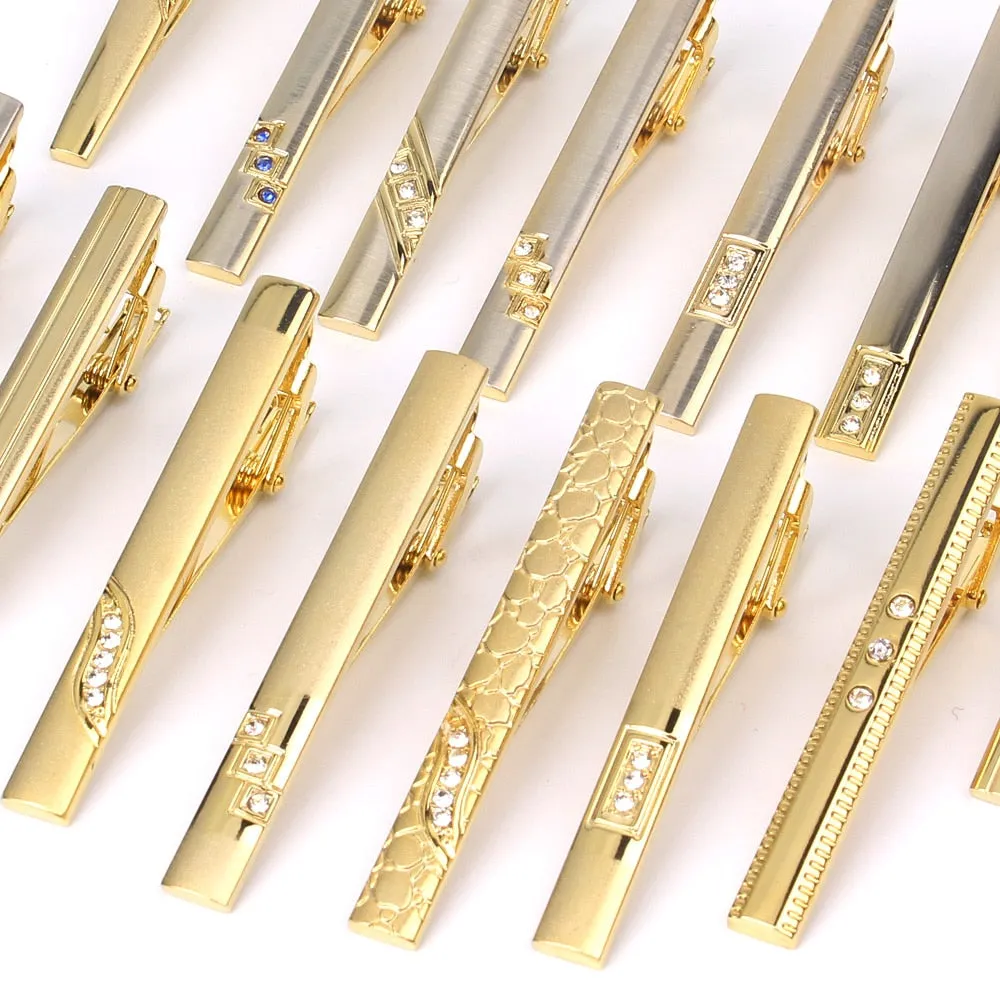 Ceremony Metal Gold Tie Clip