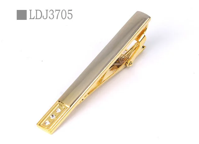 Ceremony Metal Gold Tie Clip