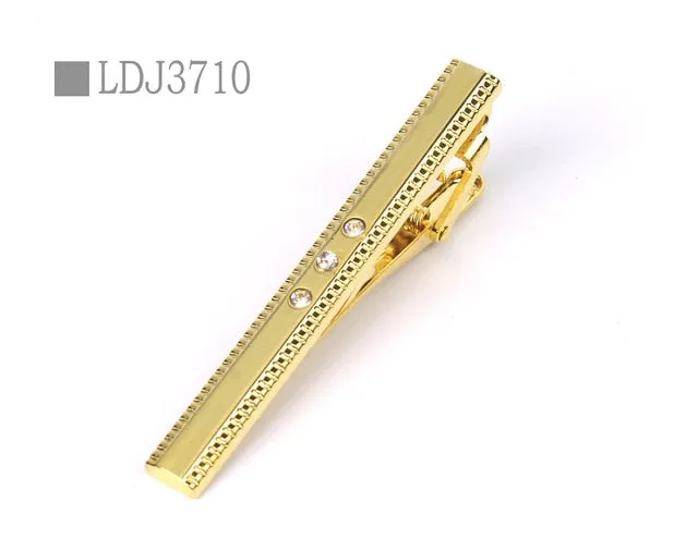 Ceremony Metal Gold Tie Clip