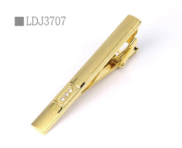 Ceremony Metal Gold Tie Clip