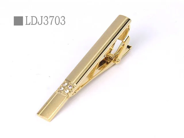 Ceremony Metal Gold Tie Clip