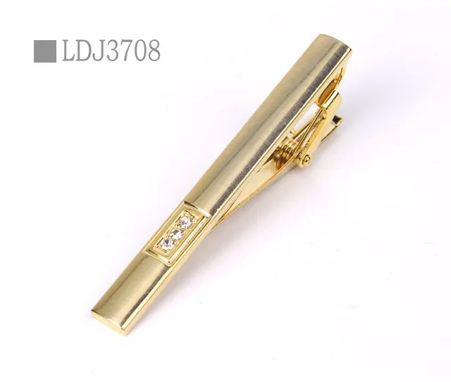 Ceremony Metal Gold Tie Clip