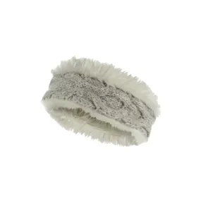 Chamonix Faux Fur Headband | Grey