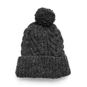 Chamula Double Cuff Cap Fisherman Grey
