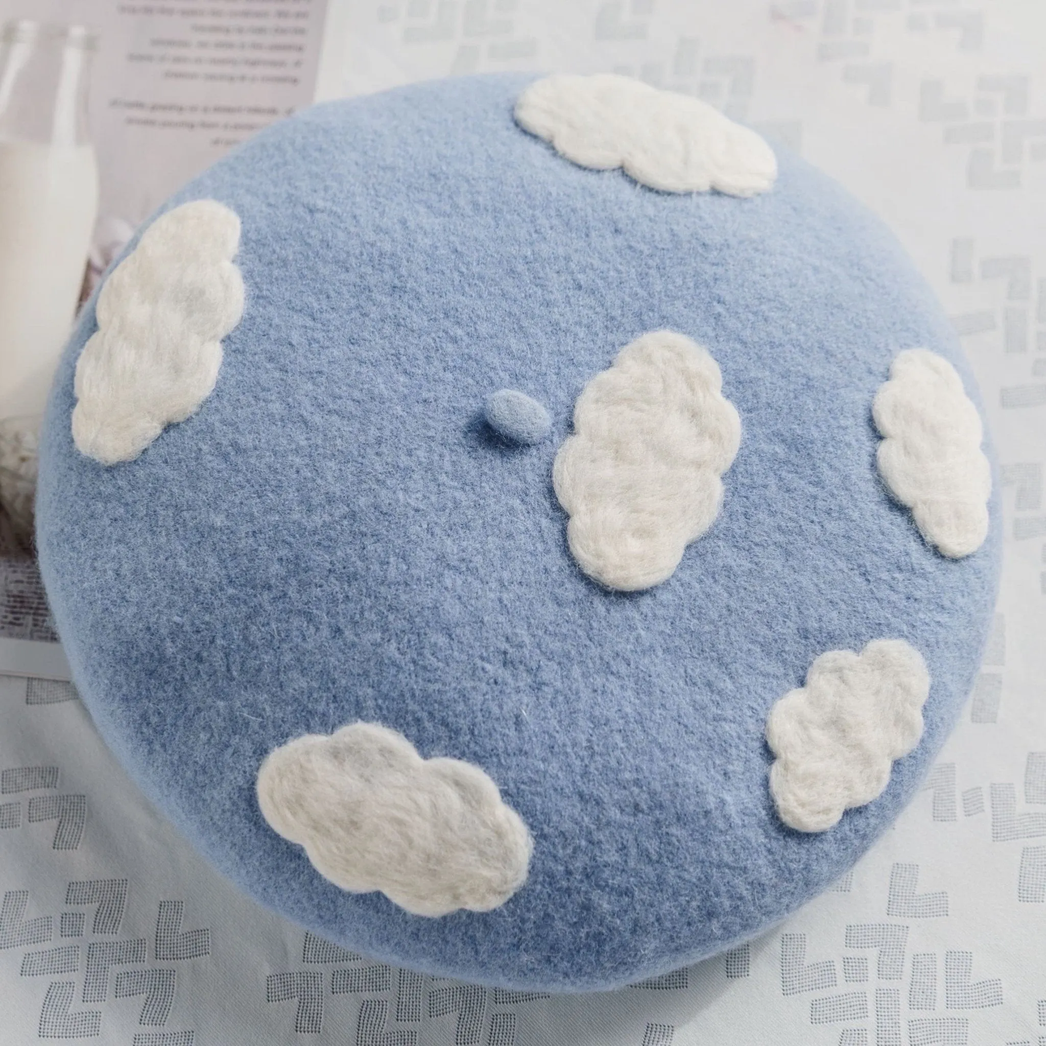Cloud Berets for Women and Kids