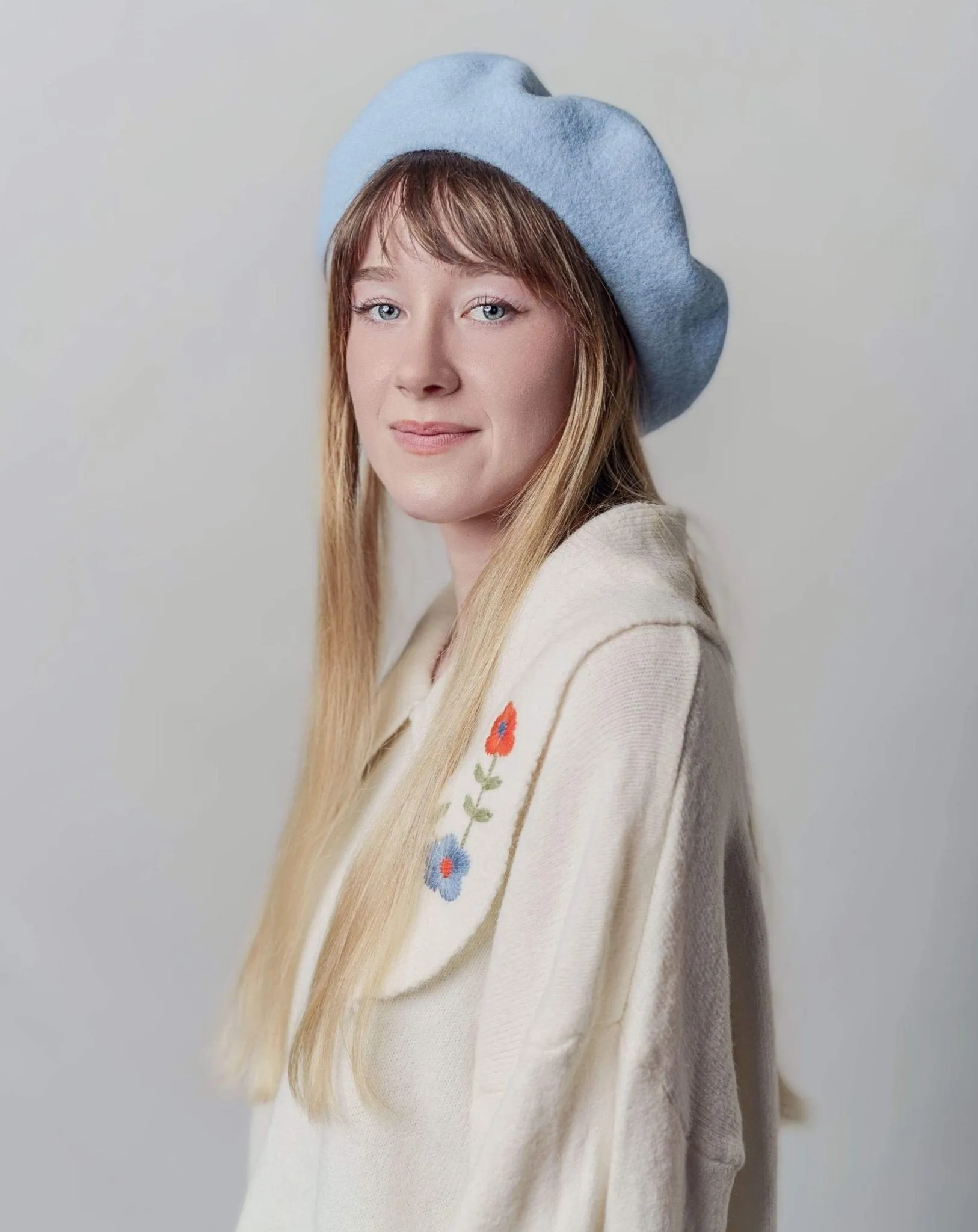 Cloud Berets for Women and Kids