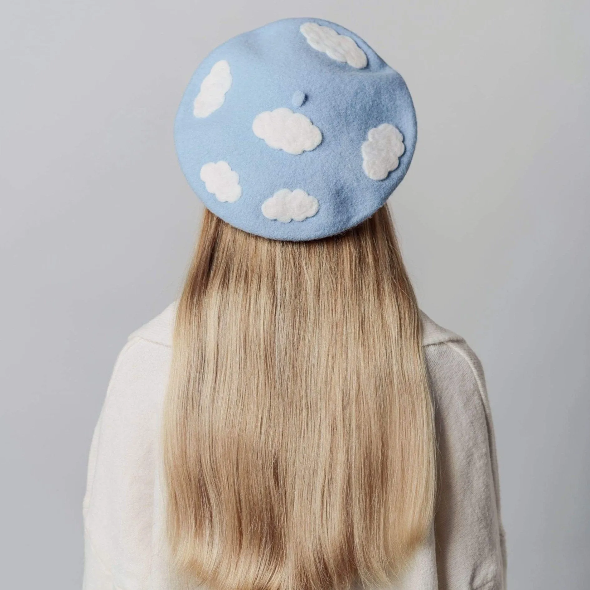 Cloud Berets for Women and Kids