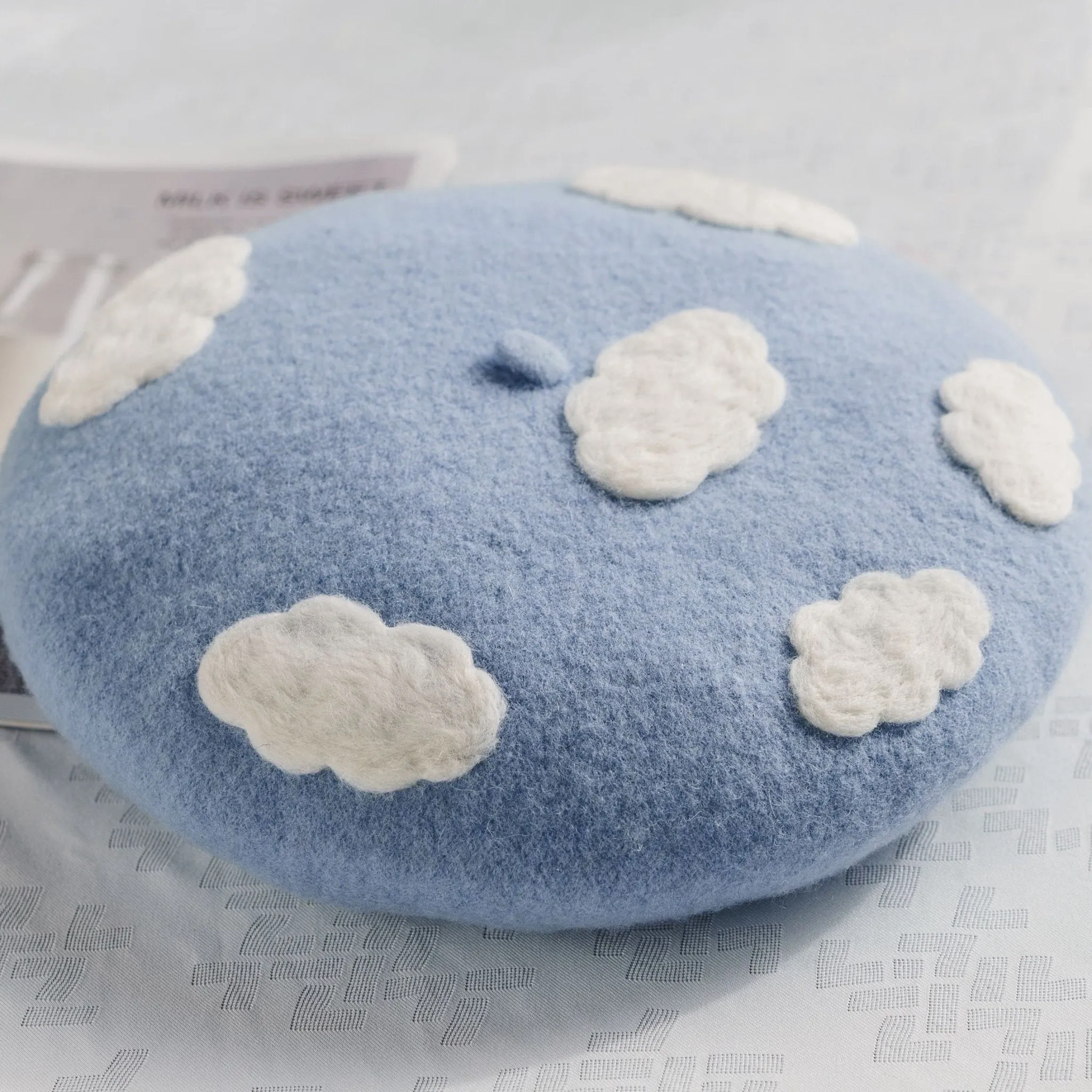 Cloud Berets for Women and Kids
