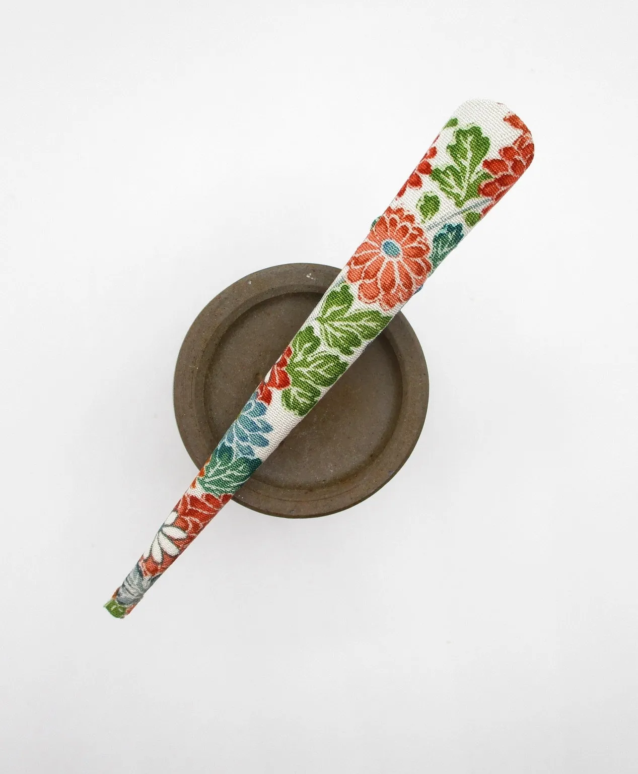 Colorful Floral Hair Claw, Kimono Alligator Clip, 130mm Ship from USA
