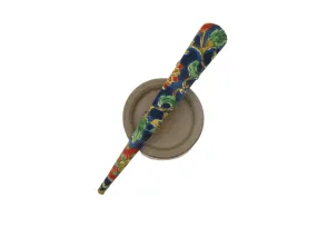 Colorful Statement Silk Fabric Simple Hair Slide, Kimono Accessory