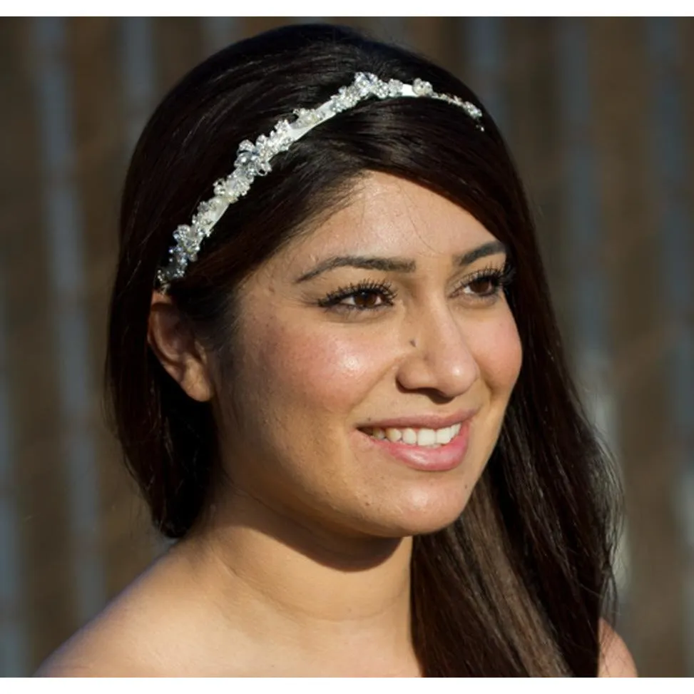 Crystal Garden Ribbon Headband