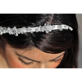 Crystal Garden Ribbon Headband