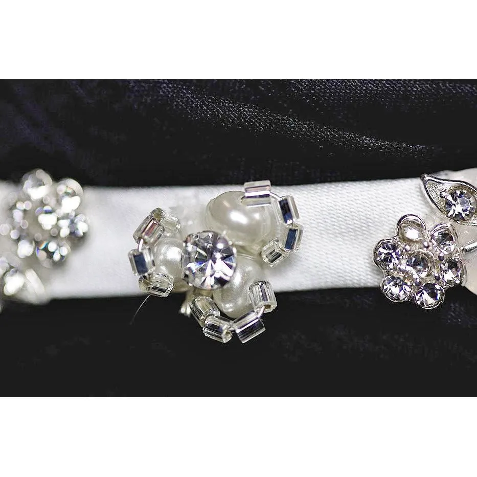 Crystal Garden Ribbon Headband