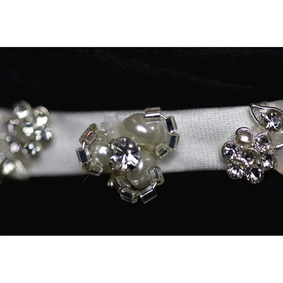Crystal Garden Ribbon Headband