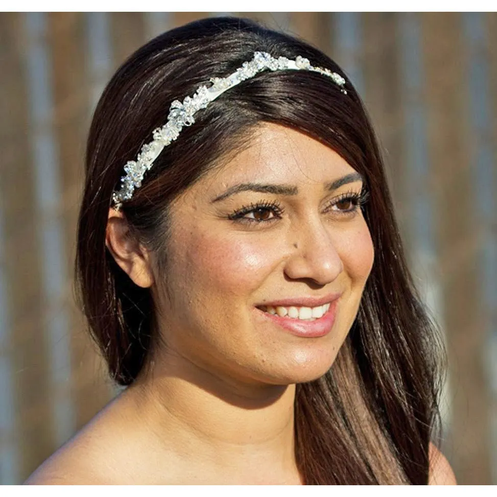 Crystal Garden Ribbon Headband