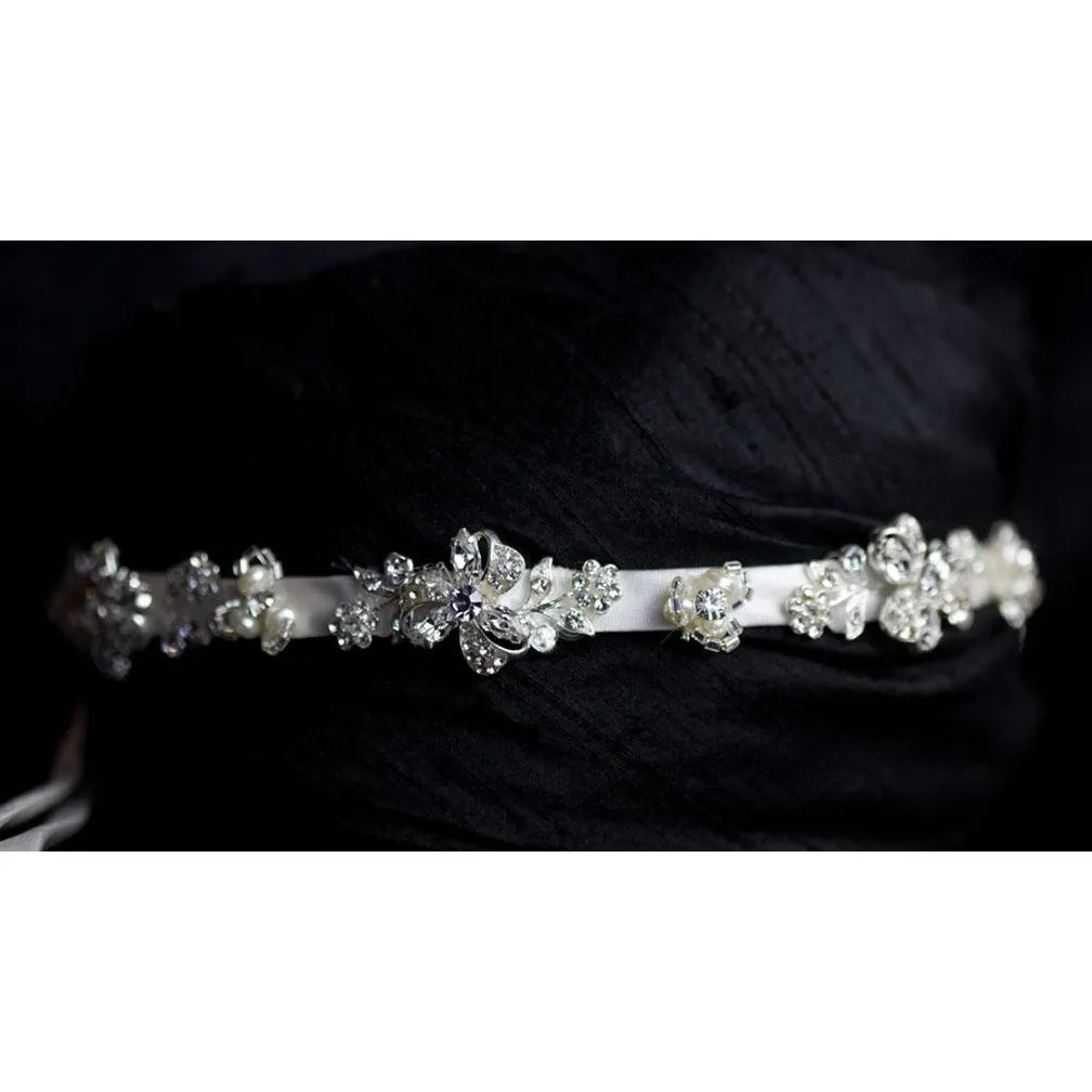 Crystal Garden Ribbon Headband