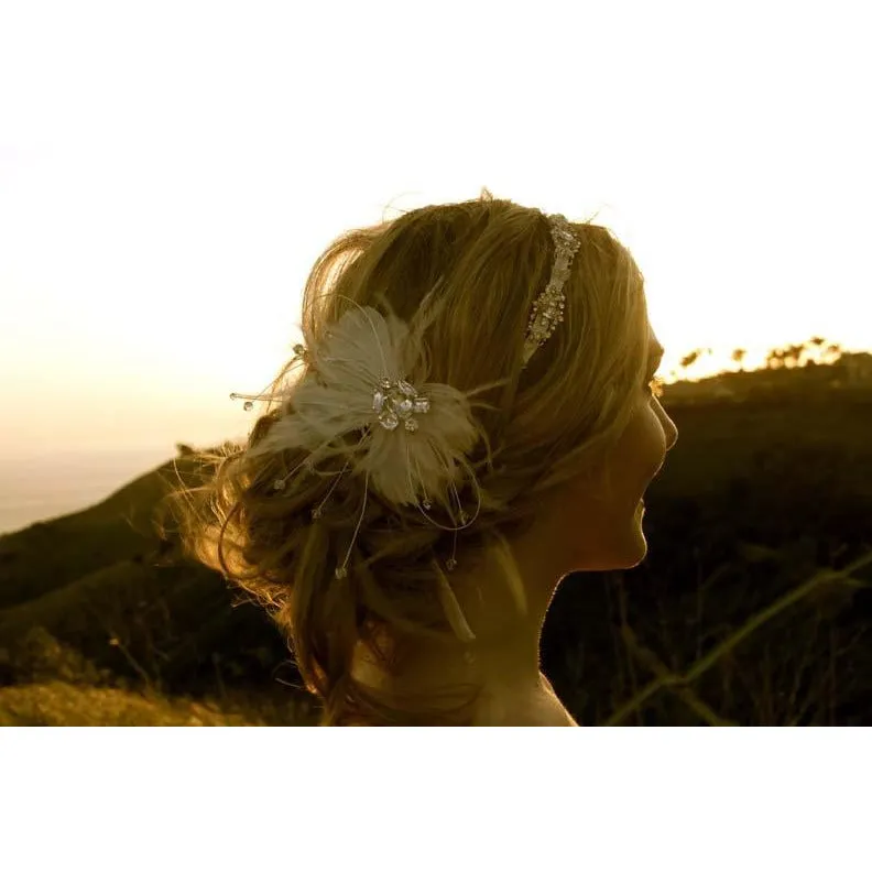 Crystal Glam Ribbon Headband