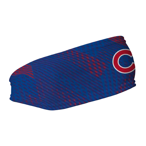 Cubs Fleece Headband: Sport Plaid