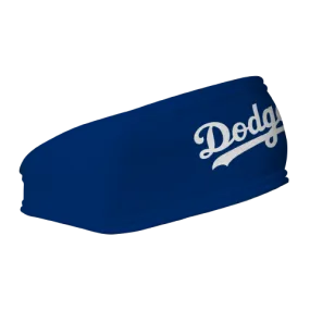 Dodgers Fleece Headband: Wordmark