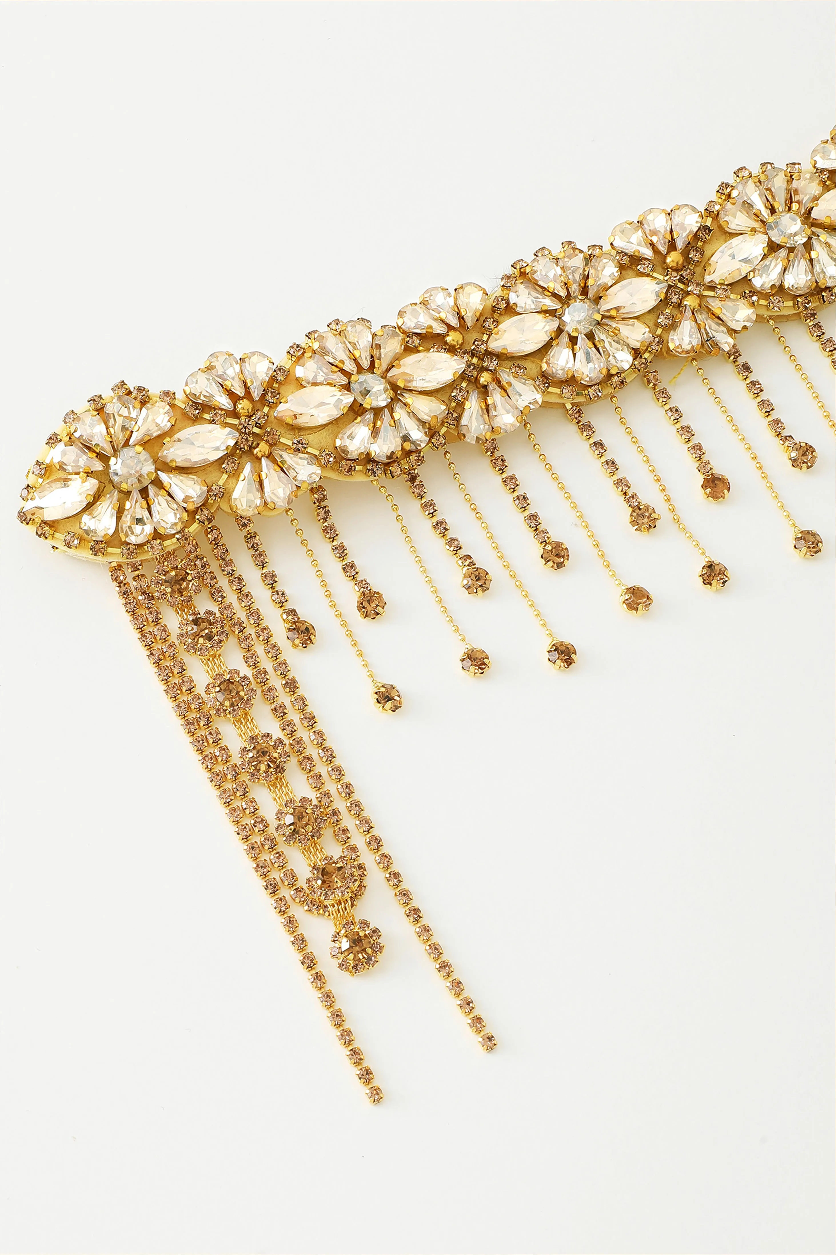 Embellished Crystal Rhinestone Chain Headband